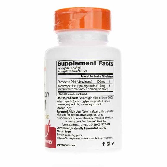 High Absorption CoQ10 100 Mg, DRB